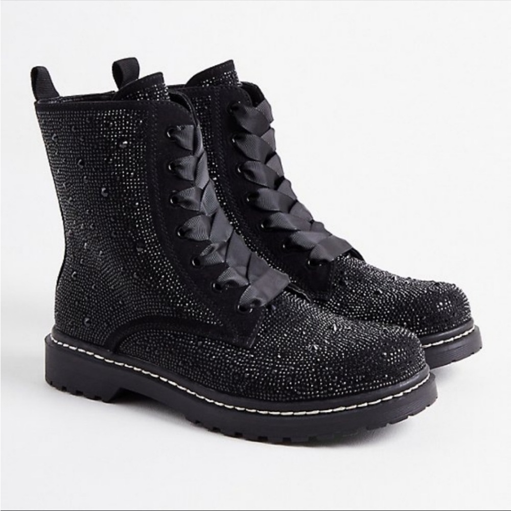 Betsey Johnson combat boots
